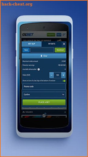 1xbet : Betting Sports tricks screenshot