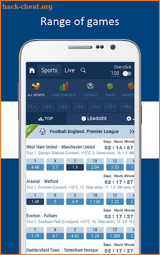 1XBet Sports Betting Advices screenshot