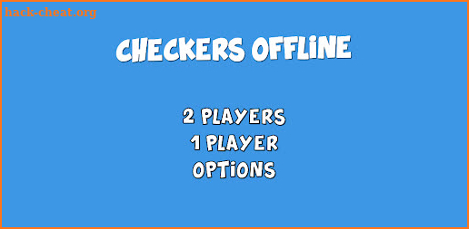 2 Player Checkers Offline screenshot