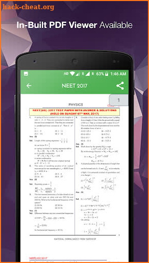 20 years Neet / Aipmt Solved Papers Offline screenshot