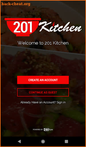 201 Kitchen screenshot