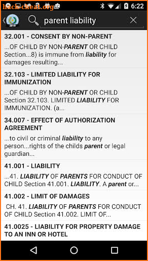 2016 TX Family Code screenshot