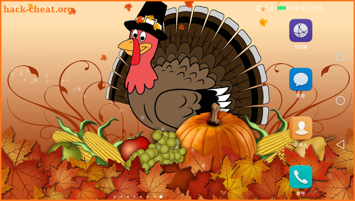 2017 Happy Thanksgiving Live Wallpaper Free screenshot