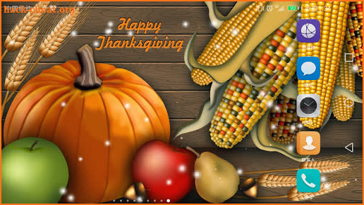 2017 Happy Thanksgiving Live Wallpaper HD screenshot