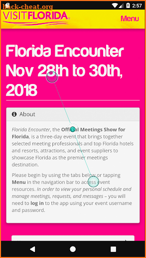 2018 Florida Encounter screenshot