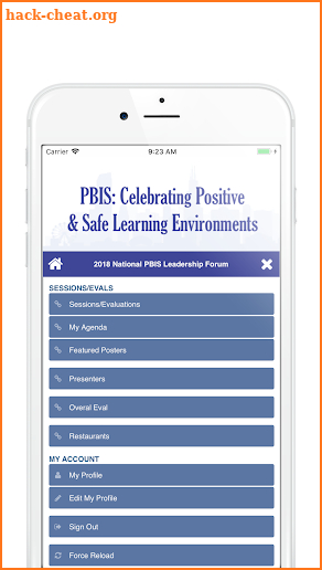 2018 PBIS Leadership Forum screenshot