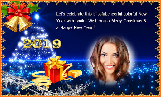 2019 Christmas New Year Greetings Photo Frames screenshot