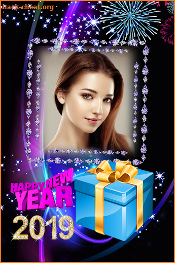 2019 New Year Photo Frames Greeting Wishes screenshot