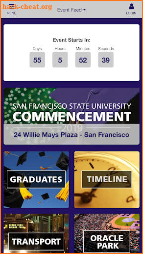 2019 SFSU Commencement screenshot