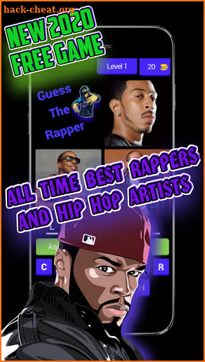 2021 Music Quiz Trivia - Guess The Rapper screenshot