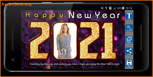 2021 Newyear Photo Frames screenshot