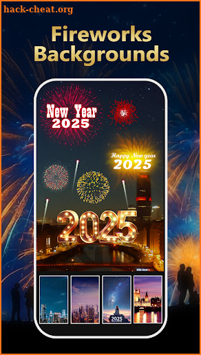 2025 New Year Fireworks screenshot