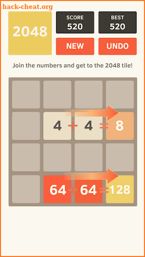 2048 screenshot