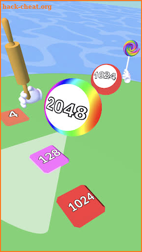 2048 Arena.io screenshot