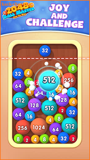 2048 Ball Master-Tap To Win screenshot