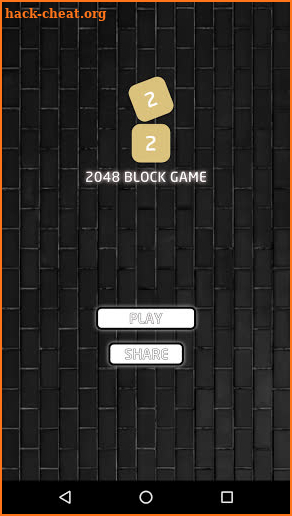 2048 BLOCK GAME screenshot