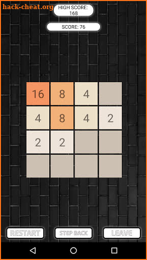 2048 BLOCK GAME screenshot