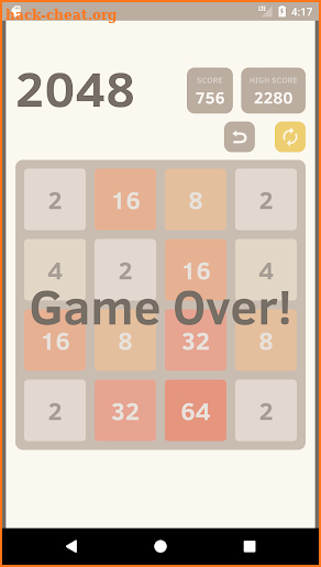 2048 Brain Game screenshot