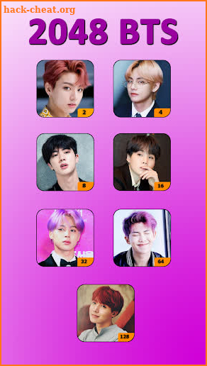 2048 BTS style screenshot