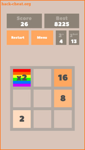 2048 Doubled screenshot