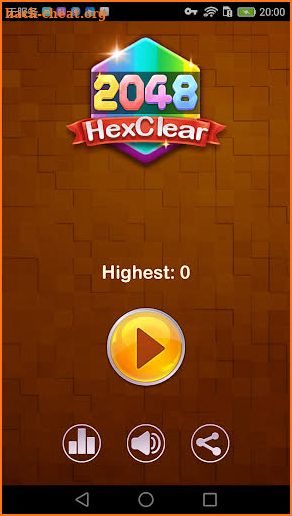 2048 Hex Clear screenshot