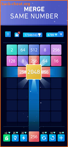 2048 Merge Blocks Puzzle screenshot