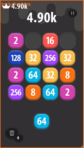 2048 Merge Number Puzzle Game screenshot