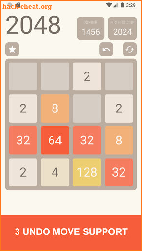 2048 Number Puzzle Game screenshot