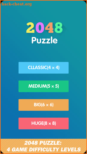 2048 Puzzle - Classic Number Game screenshot