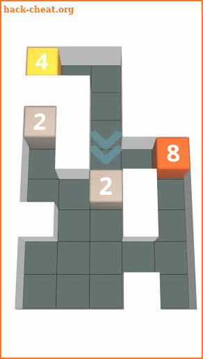 2048 Puzzle Slide: 3D Roller screenshot