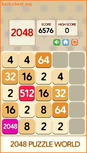 2048 Puzzle World screenshot