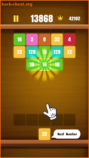 2048 Shoot Up - Merge Block Puzzle screenshot