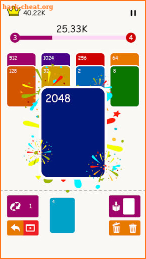 2048 : Solitaire Merge Card screenshot