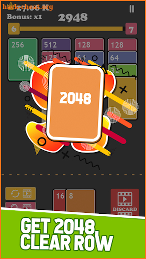 2048 Solitaire Plus screenshot