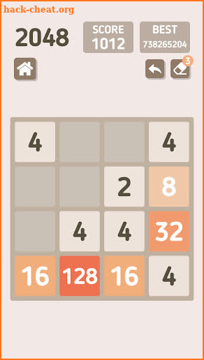 2048 Swipe screenshot