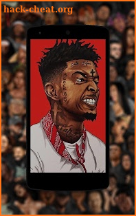 21 Savage Rapper Wallpaper HD screenshot