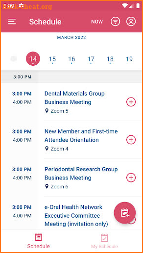 22 AADOCR/CADR Annual Meeting screenshot