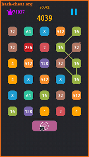 2248 Links - Connect & Merge Numbers 2 for 2 game screenshot