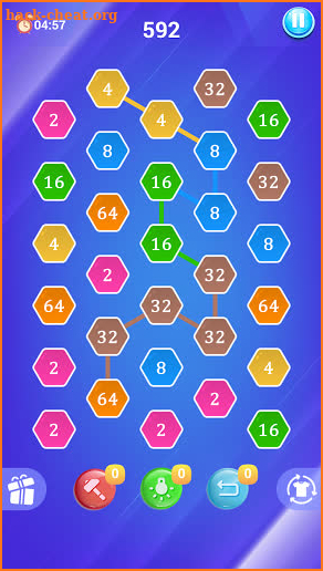 2248 Merge Hexa Puzzle - Drop Number Game screenshot