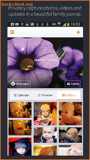 23snaps - Family Photo Album screenshot