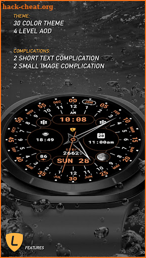 24 Hour Watch Face 082 screenshot