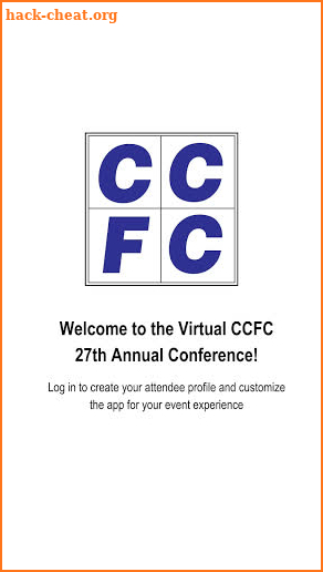 27th Annual CCFC Conference screenshot