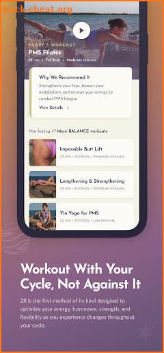 28 Menstrual Cycle Wellness screenshot