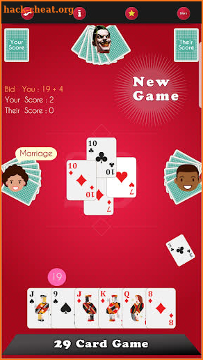 29 Card Game screenshot