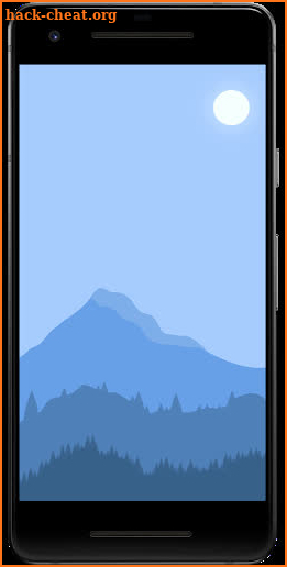 2D Mountain Landscape - Live Wallpapers screenshot