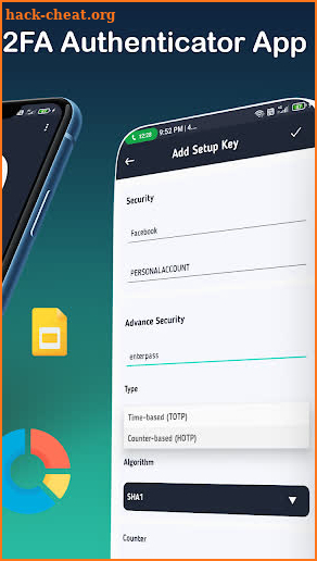 2FA Authenticator App screenshot
