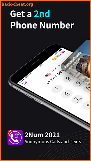 2Num 2021: Private 2nd  Number, Calling & Texting screenshot