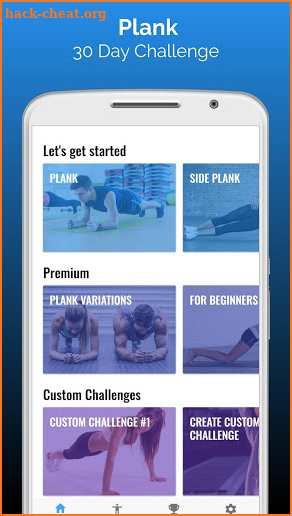 30 Day Plank Challenge screenshot