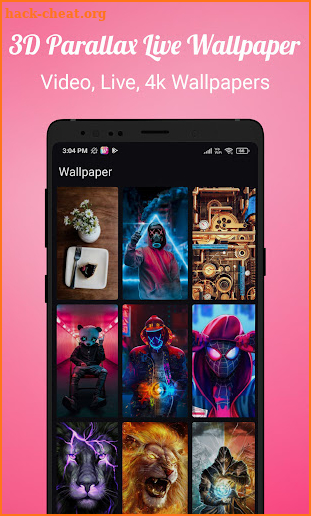 3D 4D Live Wallpapers screenshot