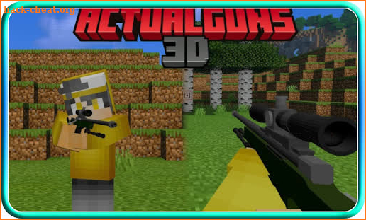 3D Actual Guns Craft Mod for Minecraft PE screenshot